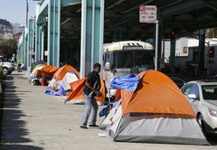Is there a homeless problem in Facebook's back yard, as Richard Ojeda said?
