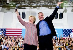 Fact-checking Hillary Clinton's running mate, Virginia Sen. Tim Kaine